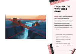 Exercise 1: Perspective with Video Games — create game landscape, identify perspective type