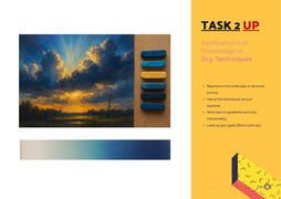 Task 2 UP: deep color observation — use charts in nature or on screens — brain level up