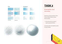 Task 2 UP: value scale in color — gradual gradient — very difficult, level up your gaze